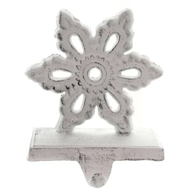 Christmas 5.0 Inch Snowflake Stocking Holder Stocking Holder , Cast Iron (1PC) - Image 5