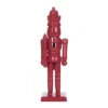 Transpac 7 Inch Wood Red Nutcracker Decorative Object For Christmas Tabletop Decor Perfect For Gifts And Holiday Cheer