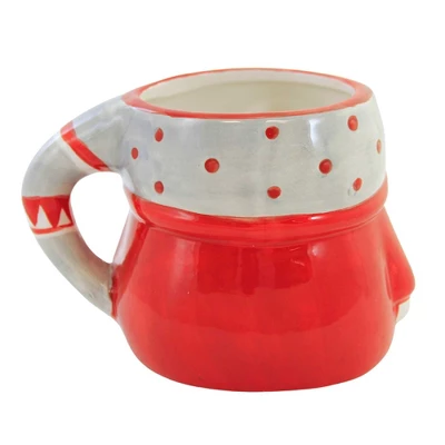 Tabletop Gnome Winter Mug Christmas Beverage Cup Transpac - Drinkware