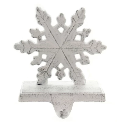 Christmas 5.0 Inch Snowflake Stocking Holder Stocking Holder , Cast Iron (1PC) - Image 4