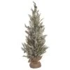 Transpac Artificial 36 In. Multicolor Christmas Relaxed Leaf Tree
