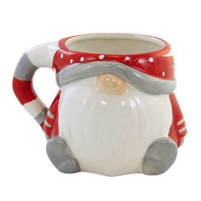 Tabletop Gnome Winter Mug Christmas Beverage Cup Transpac - Drinkware - Image 3