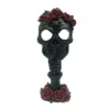 Transpac Multicolor Resin Rose And Skull Bust Sculpture For Halloween Tabletop Decor Unique Gift For Home And Hostess