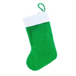 Transpac 14.5 Inch Good Dog Stocking Christmas Holiday Stocking , Bells Bone Treats Paw Prints (1PC)