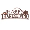 Transpac - Happy Thanksgiving - Halloween Decor - 10 In. - Case Of 2